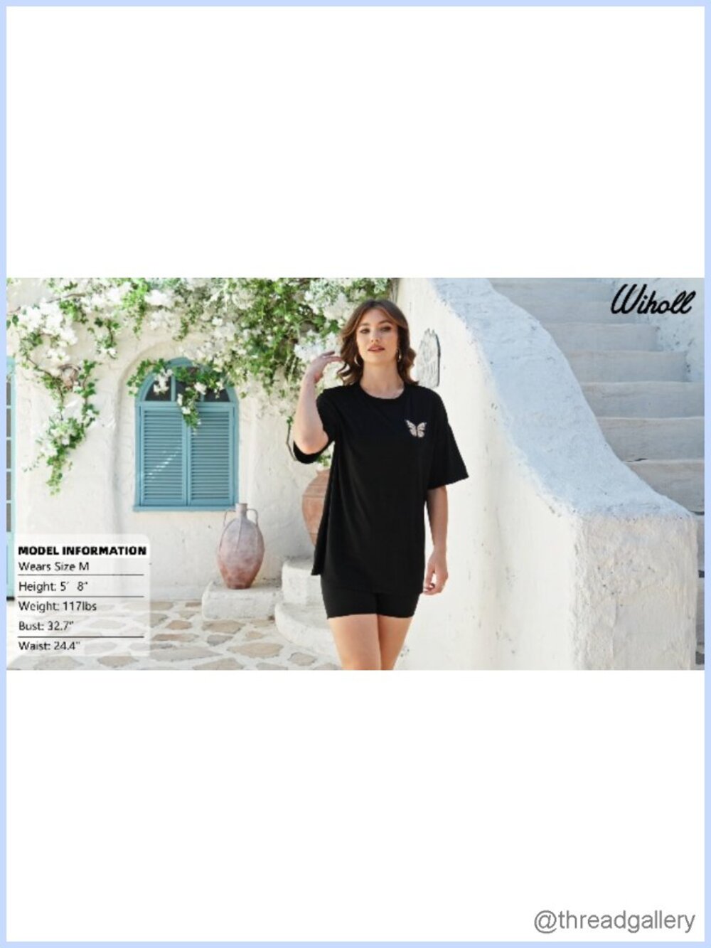 Oversized Tshirt Women Summer Crew Neck Short Sleeve Graphic Tee Loose Fit Top - Picture 5 of 6